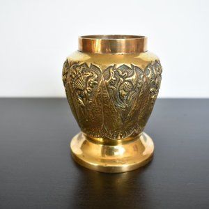 Vintage Brass Container